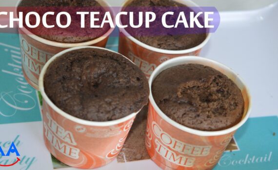 Choco Teacup Cake