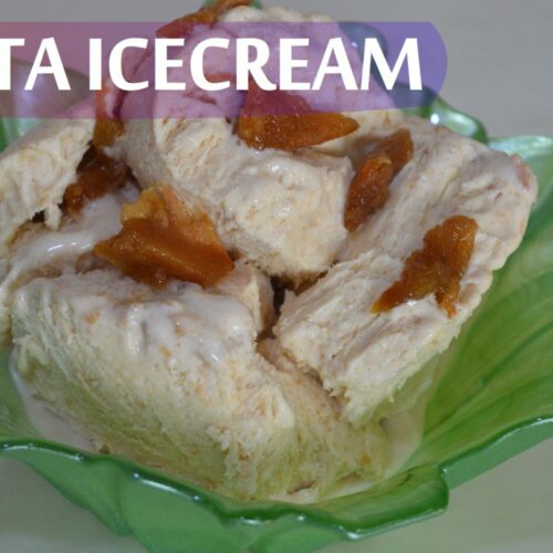 Sapota Icecream