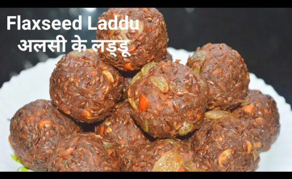 Flaxseeds Coconut Laddu