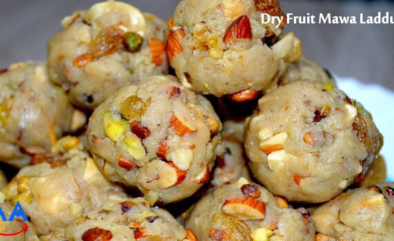 Dryfruit mawa laddu