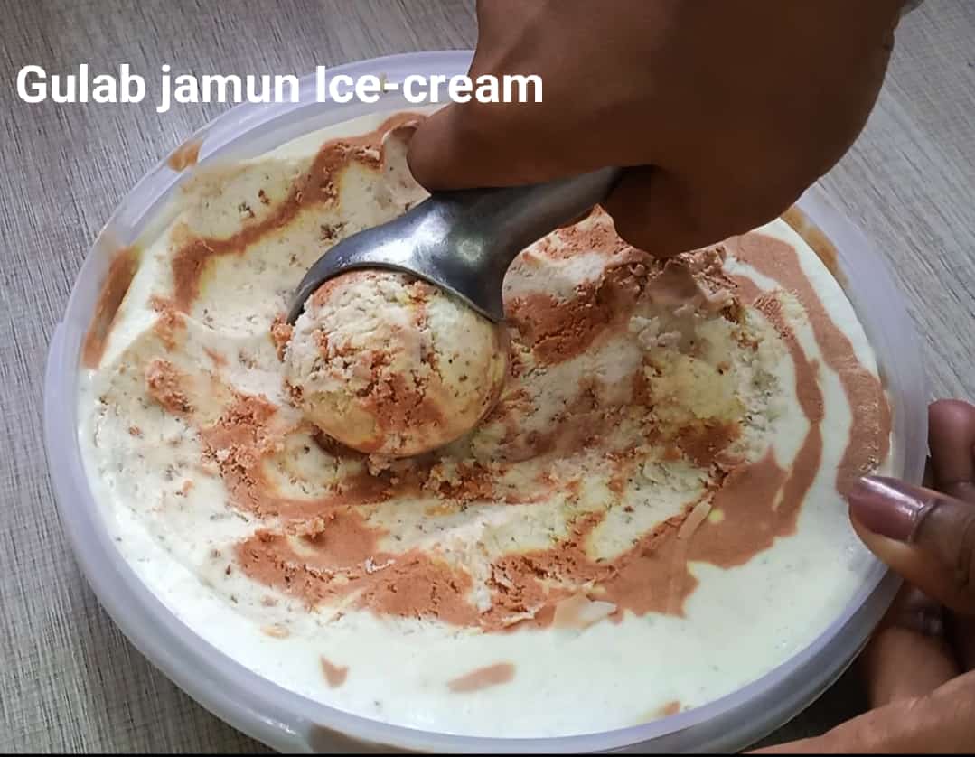 Gulab Jamun Ice Cream Aarti Atma Ram