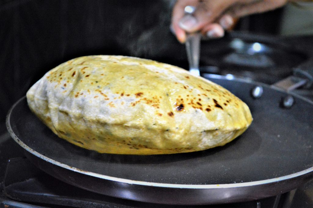 Cheese Aloo Paratha