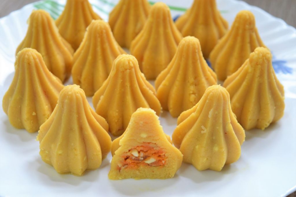 Milk Besan Modak