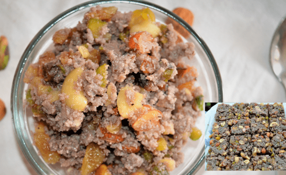 Dry Fruit Halwa and Kalakand