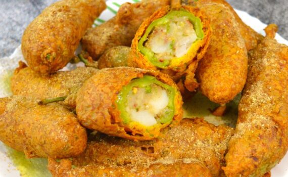 Stuffed Mirchi Bhajji