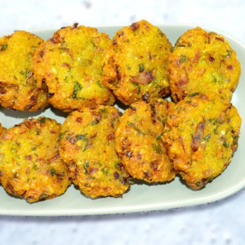 Aloo poha cutlet