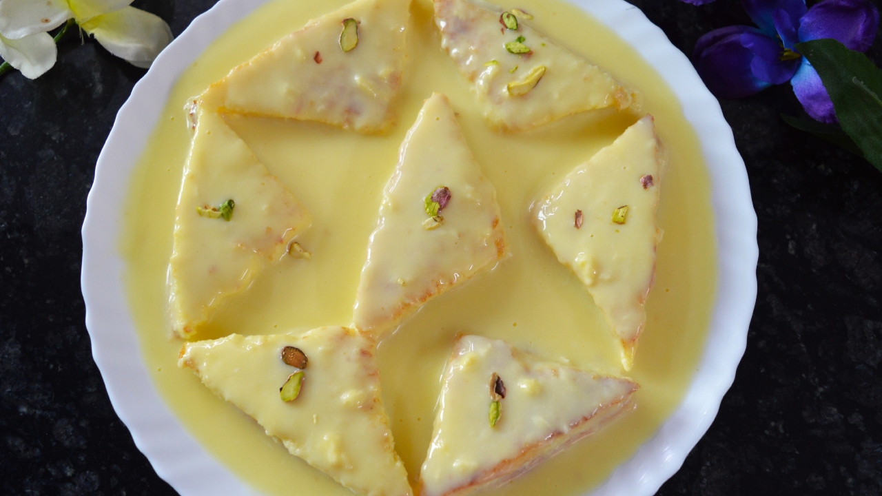 Malai Bread Mithai