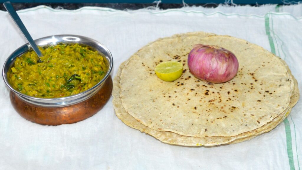 Pitla Bhakar Jowar ki roti